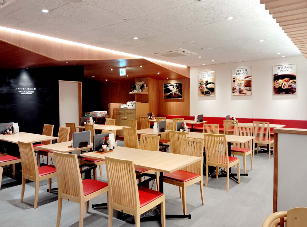 Restaurant inside department store