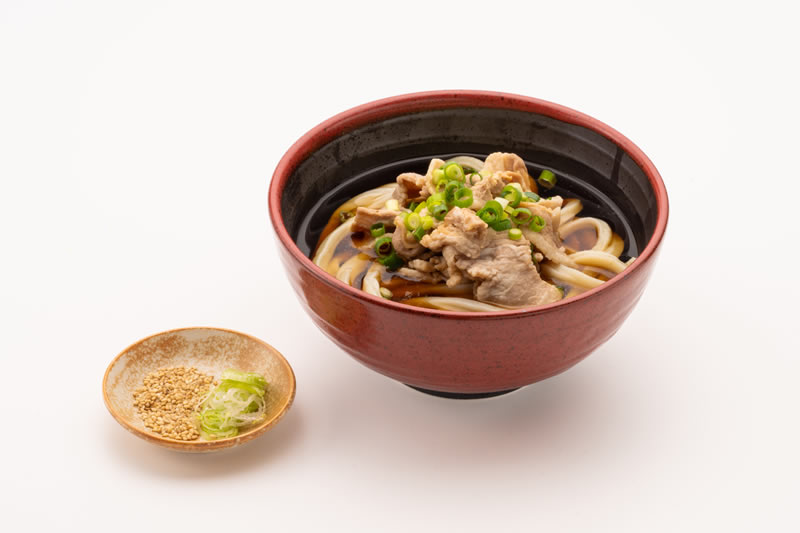 金笛肉うどん