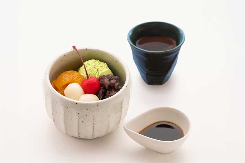 彩りあんみつ～自家製あんこ・自家製黒蜜～